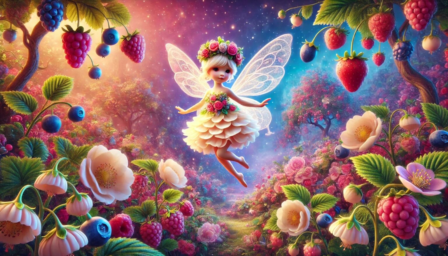 Cream Berry Fairy: A Whimsical Journey into a Magical World